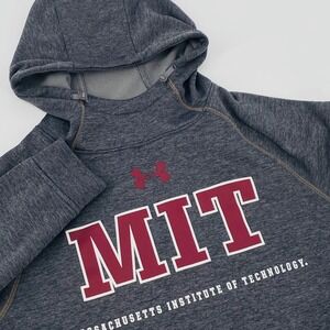 MIT Massachusetts Institute of Technology Hoodie Womens Small Under Armour Gray